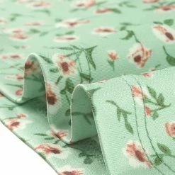 Allegra K]Waist Tie Peplum Top In Floral Print Women