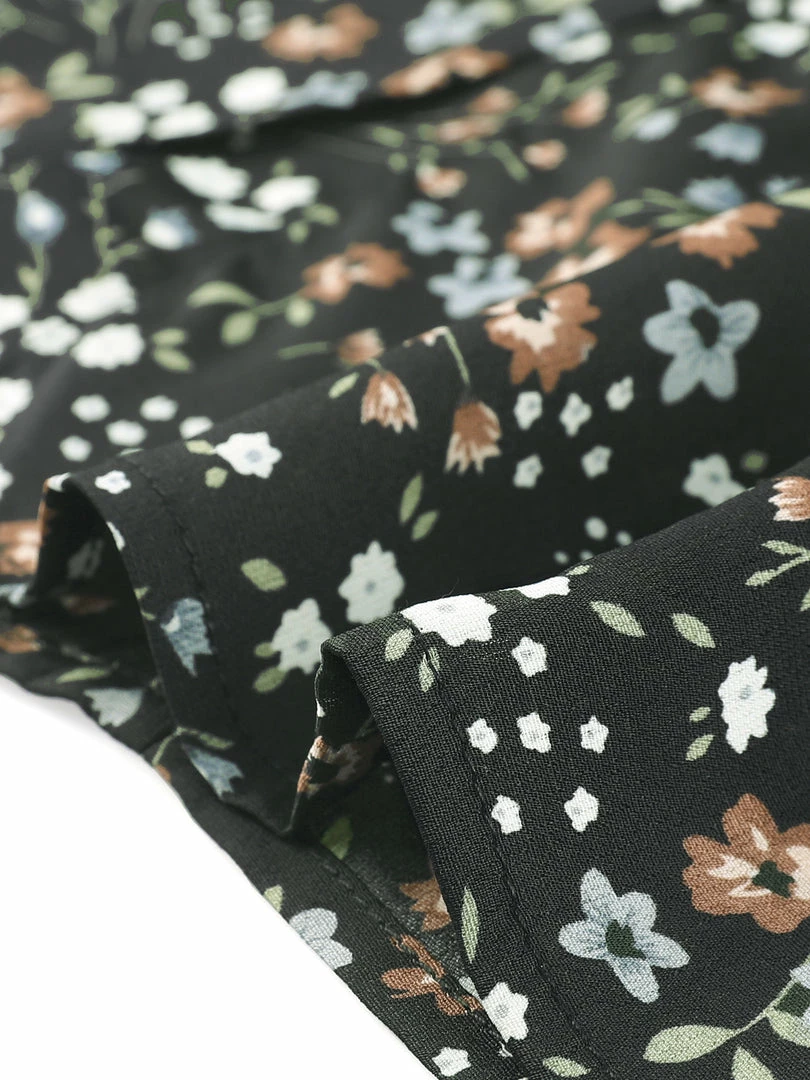 Allegra K Women's Peter Pan Collar Floral Dress Bow Tie Short Sleeve Summe Dresses 15 Allegra K Women's Peter Pan Collar Floral Dress Bow Tie Short Sleeve Summe Dresses