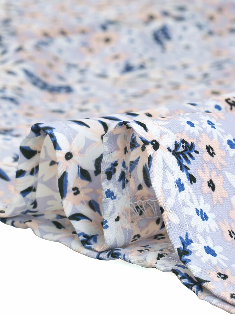 Allegra K Women's Peter Pan Collar Floral Dress Bow Tie Short Sleeve Summe Dresses 9 Allegra K Women's Peter Pan Collar Floral Dress Bow Tie Short Sleeve Summe Dresses