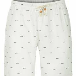 Allegra K Men's Summer Swim Elastic Waistband Drawstring Pockets Patterned Beach Board Shorts