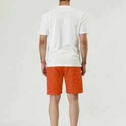 Allegra K Men's Summer Swim Elastic Waistband Drawstring Pockets Patterned Beach Board Shorts