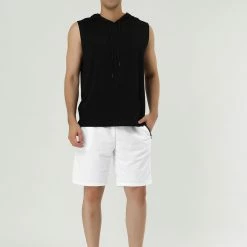 Allegra K Men's Training Drawstring Waist Color Block Zipper Pockets Jogging Board Shorts 60 Allegra K Men's Training Drawstring Waist Color Block Zipper Pockets Jogging Board Shorts