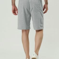 Allegra K Men's Training Drawstring Waist Color Block Zipper Pockets Jogging Board Shorts 56 Allegra K Men's Training Drawstring Waist Color Block Zipper Pockets Jogging Board Shorts