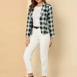 Women Allegra K Notched Lapel Open Front Blazer In Floral Print 82 Women Allegra K Notched Lapel Open Front Blazer In Floral Print