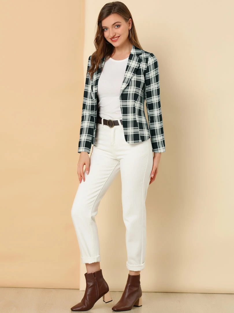 Women Allegra K Notched Lapel Open Front Blazer In Floral Print 29 Women Allegra K Notched Lapel Open Front Blazer In Floral Print