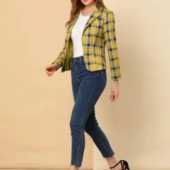 Women Allegra K Notched Lapel Open Front Blazer In Floral Print 70 Women Allegra K Notched Lapel Open Front Blazer In Floral Print