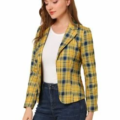 Women Allegra K Notched Lapel Open Front Blazer In Floral Print 68 Women Allegra K Notched Lapel Open Front Blazer In Floral Print