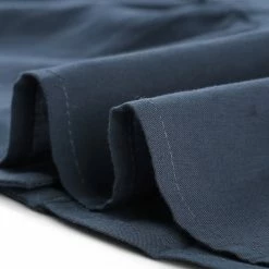 Allegra K Women's Cotton Button Down Shirt Dress Ruffle Collar Neck Belted Hem Short Sleeve Casual Above Knee Shirtdress