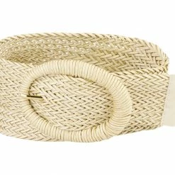 Allegra K Womens Woven Belts Wide Waist Belts For Dress Decor Adjustable Accessories