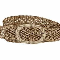 Allegra K Womens Skinny Waist Belts Braided Woven Belts For Dress Metal Buckle