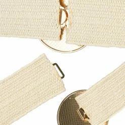 Allegra K Womens Elastic Wide Waist Belts Braided Belts For Dress Hook Buckle 10 Allegra K Womens Elastic Wide Waist Belts Braided Belts For Dress Hook Buckle