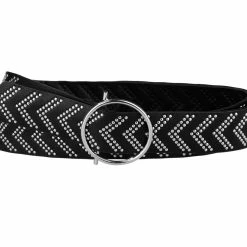 Allegra K Womens Skinny Waist Belt For Dress Round Metal Buckle Narrow Belts Accessories