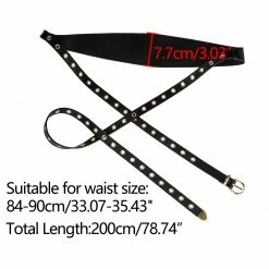 Allegra K Womens Vintage Wide Waist Belt For Dresses Faux Leather Waistband Metal Buckle