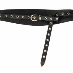 Allegra K Womens Vintage Wide Waist Belt For Dresses Faux Leather Waistband Metal Buckle