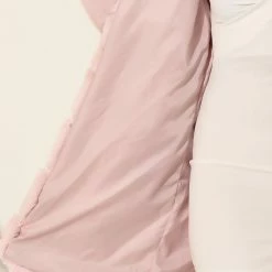 Allegra K Women’s Faux Fur Jacket Coat Long Sleeve Cardigan Fluffy Overcoat