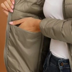 Allegra K Women's Hooded Packable Thickened Short Down Jacket Coat