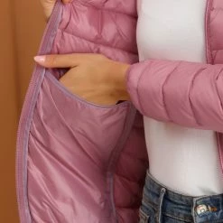 Allegra K Women's Hooded Packable Thickened Short Down Jacket Coat