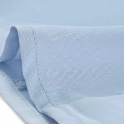 Allegra K Women's Button Up Shirt Career Peter Pan Collar Long Bishop Sleeve Blouse