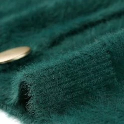 Allegra K Women's Fluffy Cardigan Open Front V-Neck Long Sleeve Button Down Knit Sweater 21 Allegra K Women's Fluffy Cardigan Open Front V-Neck Long Sleeve Button Down Knit Sweater