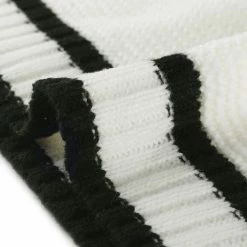 Allegra K Women's V Neck Sweater Vest Contrast Color Knit Sleeveless Pullover Sweater