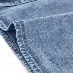 Allegra K Women's Button Down Long Bell Sleeve A-Line Chambray Denim Shirt Dress 15 Allegra K Women's Button Down Long Bell Sleeve A-Line Chambray Denim Shirt Dress