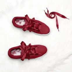 Allegra K 2 Pairs Womens Flat Ribbon Women Shoelaces Sneakers Canvas Shoestrings 53 Allegra K 2 Pairs Womens Flat Ribbon Women Shoelaces Sneakers Canvas Shoestrings