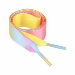 Allegra K Womens Flat Ribbon Shoelaces Colorful Sneakers Canvas Shoestrings Accessories