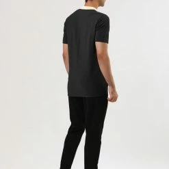 Allegra K Men Color Block Knitted Short Sleeves Golf Polo Shirts