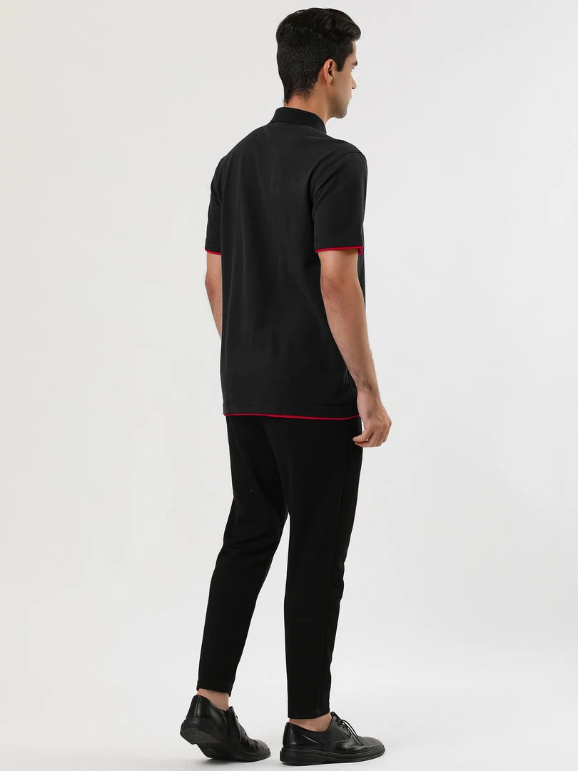 Allegra K Tops Men Summer Golf Shirt Contrast Color Short Sleeves Regular Fit Polo 38 Allegra K Tops Men Summer Golf Shirt Contrast Color Short Sleeves Regular Fit Polo