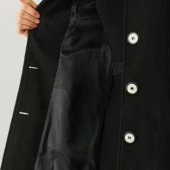 Allegra K Women's Winter Elegant Lapel Collar Long Trench Coat 15 Allegra K Women's Winter Elegant Lapel Collar Long Trench Coat