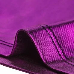 Allegra K Women's Cowl Neck Sparkly Club Metallic Glitter Spaghetti Strap Camisole Top