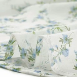 Allegra K Women's Ditsy Floral Ruffle Neck Bow Tie High Waisted A Line Sleeveless Dress