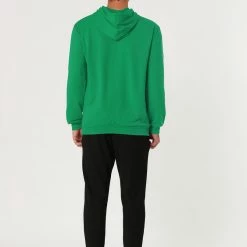 Allegra K Men's Hoodie Sweatshirt Long Sleeves Soild Drawstring Pullover With Pocket Coats & Outerwear