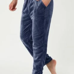 Allegra K Men's Winter Fuzzy Pajama Pants Drawstring Nightwear Home Lounge Pants 23 Allegra K Men's Winter Fuzzy Pajama Pants Drawstring Nightwear Home Lounge Pants