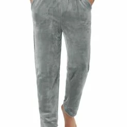 Allegra K Men's Winter Fuzzy Pajama Pants Drawstring Nightwear Home Lounge Pants 34 Allegra K Men's Winter Fuzzy Pajama Pants Drawstring Nightwear Home Lounge Pants