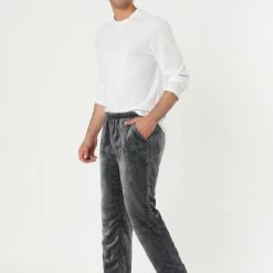 Allegra K Men's Winter Fuzzy Pajama Pants Drawstring Nightwear Home Lounge Pants 31 Allegra K Men's Winter Fuzzy Pajama Pants Drawstring Nightwear Home Lounge Pants