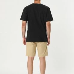 Allegra K Men's Summer Linen Henley Shirt Button Down Short Sleeves Casual Shirts