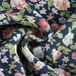 Allegra K Women's Smocked Puff Sleeve Ruffle Peplum Ditsy Floral Top Blouse