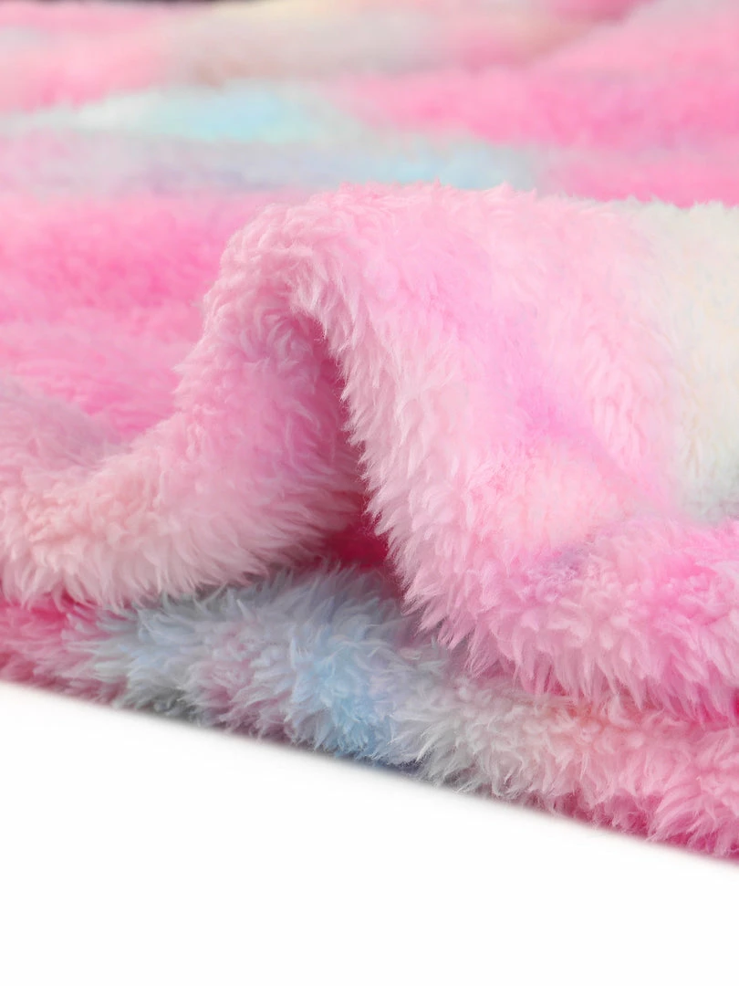 Allegra K Women's Tie-Dye Faux Fleece Pullover Stand Collar Pockets Fuzzy Zipper Fluffy Coat 21 Allegra K Women's Tie-Dye Faux Fleece Pullover Stand Collar Pockets Fuzzy Zipper Fluffy Coat