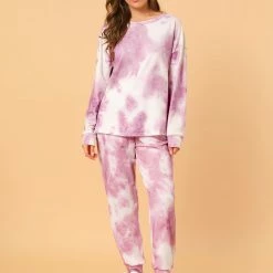 Allegra K Women's Casual 2 Piece Outfits Long Sleeve Long Pant Loungewear Sweatsuits Pjs Sets 11 Allegra K Women's Casual 2 Piece Outfits Long Sleeve Long Pant Loungewear Sweatsuits Pjs Sets