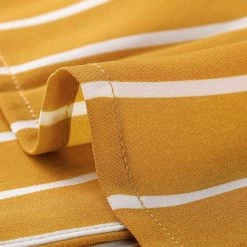 Allegra K Retro Striped Button Up Short Sleeve Tie Front Crop Shirt Women 81 Allegra K Retro Striped Button Up Short Sleeve Tie Front Crop Shirt Women