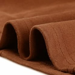 Allegra K Women's Retro Overalls Suspenders Belted V Neck Faux Suede Pinafore Dress