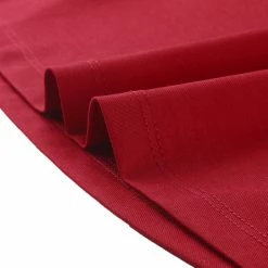 Allegra K Women's Vintage Peter Pan Collar Contrast Ruffle Knit Top Long Sleeve Blouse