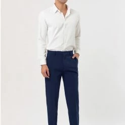 Allegra K Men's Dress Business Pants Classic Fit Flat Front Suit Trousers