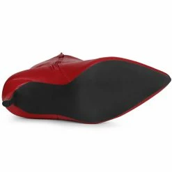 Allegra K Shoes Women's Pointed Toe Side Zipper Stiletto Heel Knee High Boots 39 Allegra K Shoes Women's Pointed Toe Side Zipper Stiletto Heel Knee High Boots