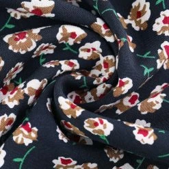 Allegra K Women's Floral Print V Neck A-Line Sleeveless Ruffle Mini Dress 37 Allegra K Women's Floral Print V Neck A-Line Sleeveless Ruffle Mini Dress