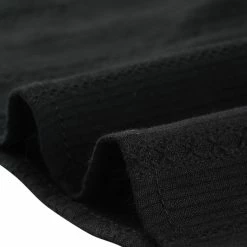 Allegra K Women's Cotton Frilled Blouses Solid Round Neck Short Sleeve Shirt Top