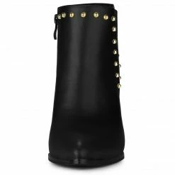 Allegra K Women's Pointed Toe Zip Stiletto High Heel Ankle Boots Shoes 30 Allegra K Women's Pointed Toe Zip Stiletto High Heel Ankle Boots Shoes