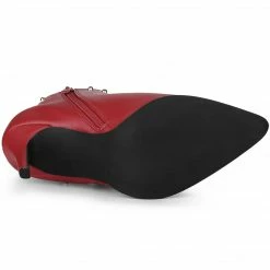 Allegra K Women's Pointed Toe Zip Stiletto High Heel Ankle Boots Shoes 39 Allegra K Women's Pointed Toe Zip Stiletto High Heel Ankle Boots Shoes