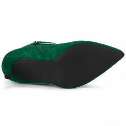 Allegra K Women's Bling Rhinestone Pointed Toe Stiletto Heels Ankle Boots 39 Allegra K Women's Bling Rhinestone Pointed Toe Stiletto Heels Ankle Boots